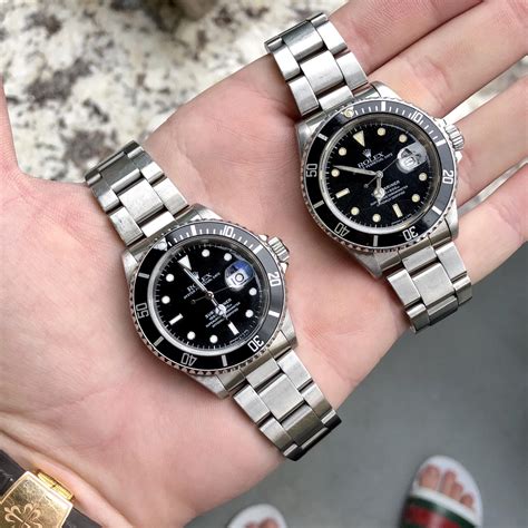 rolex submariner model 168000|rolex submariner 16800 vs 16610.